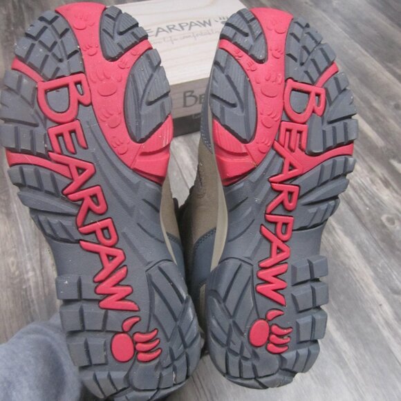 Bearpaw Women's Waterproof Pink & Brown Hiking Boot - Picture 5 of 5